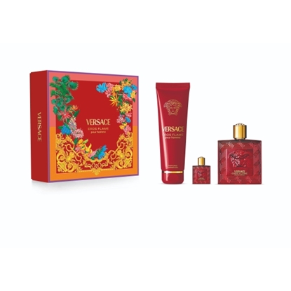 VERSACE EROS FLAME SET EDP100MLSHOWERGEL150MLEDP5ML
